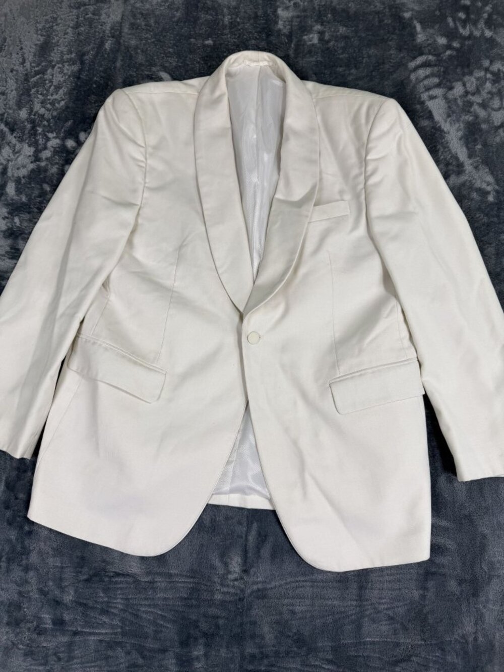 Giorgio Fiorelli White Dinner Jacket Size 40